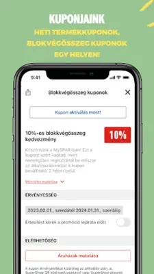 MySPAR – Neked kedvez! android App screenshot 4